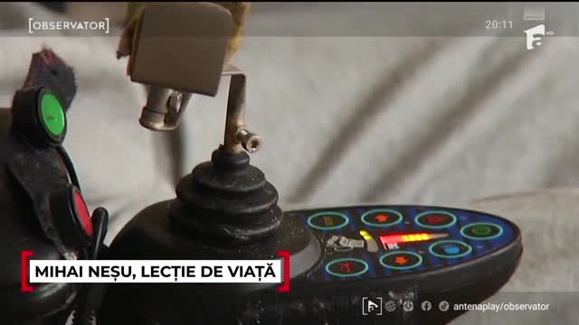 Mihai Nesu, lecție de viață